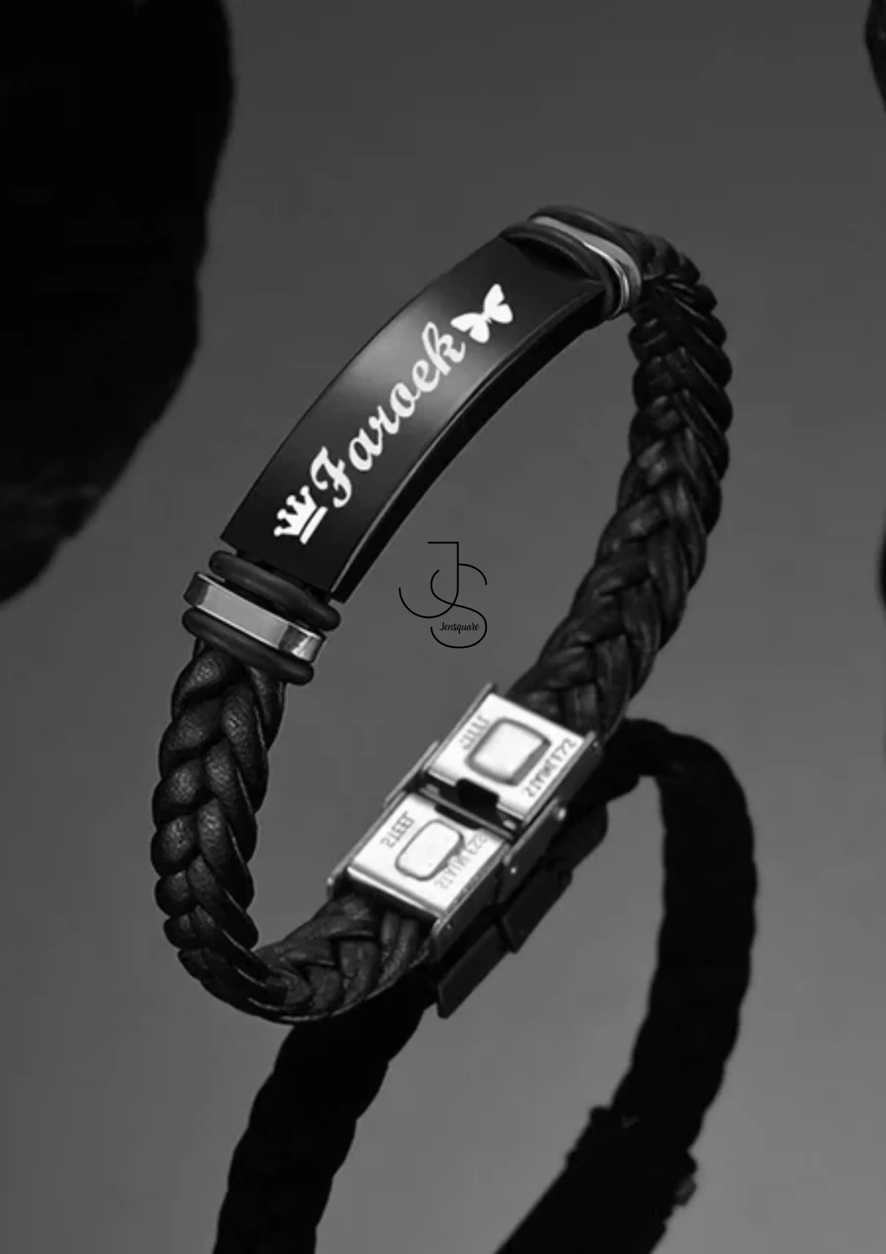 IMPRINT MENSLET - Customised engraved Bracelet for men