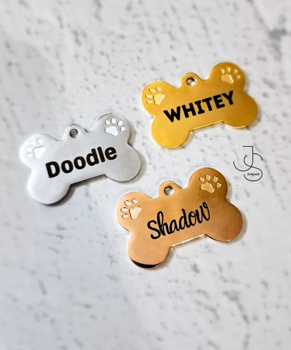 IMPRINT DOGGITAGS - Custom Engraved Metallic Dog tag
