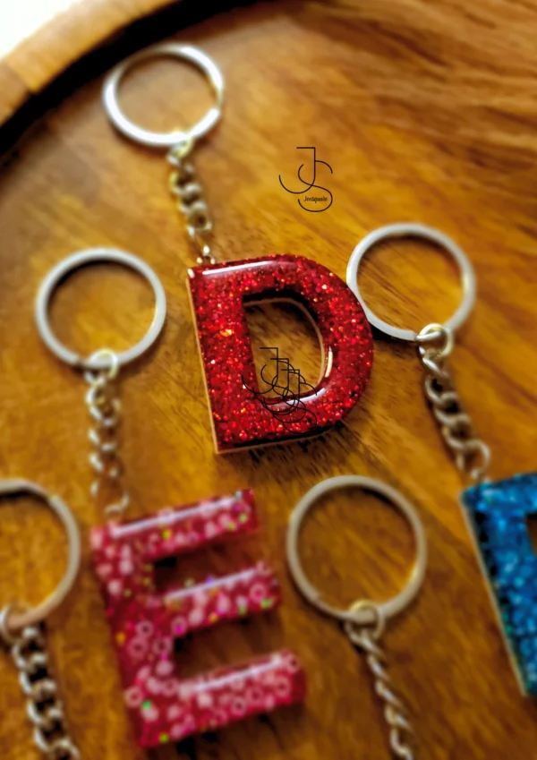 Aesthetic SPARKEYS - Glittery Sparkley Resin Keychains