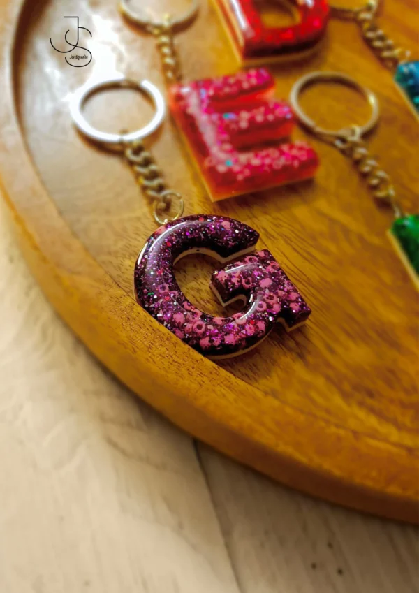 Aesthetic SPARKEYS - Glittery Sparkley Resin Keychains