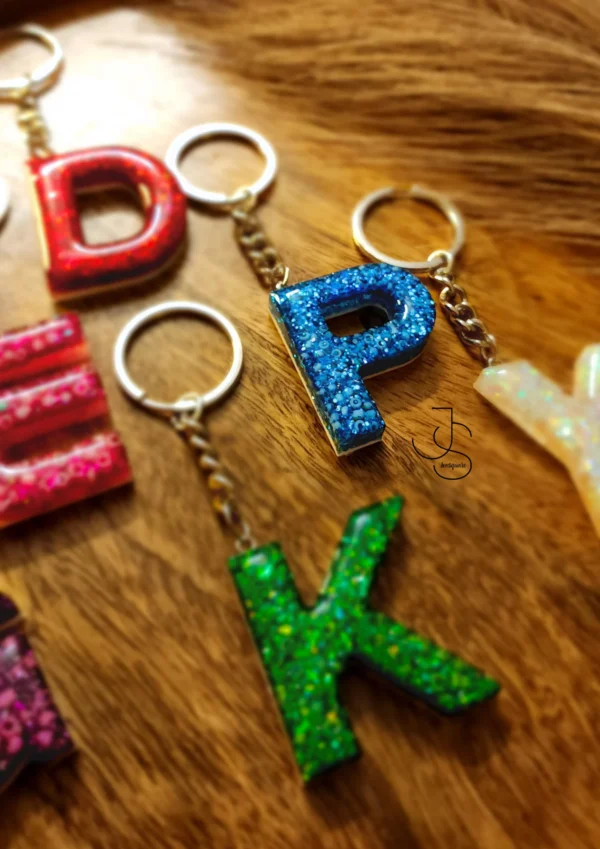 Aesthetic SPARKEYS - Glittery Sparkley Resin Keychains