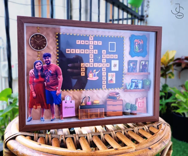 SCRAMBLOCKS - Customized 3D miniature box for birthday and anniversary gift