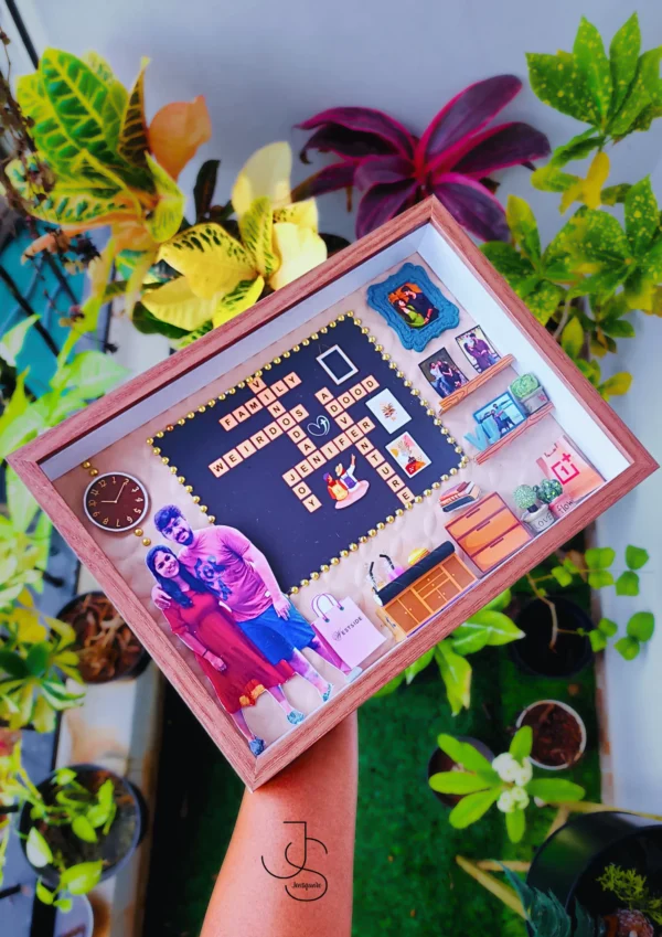 SCRAMBLOCKS - Customized 3D miniature box for birthday and anniversary gift