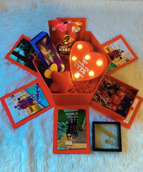 5 Senses Hamper for Couples - Personalised Gift for your loved ones on Birthdays, anniversary and special days