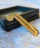 IMPRINT SPOTIFIERS - Personalised Silver Spotify code Keychains with text