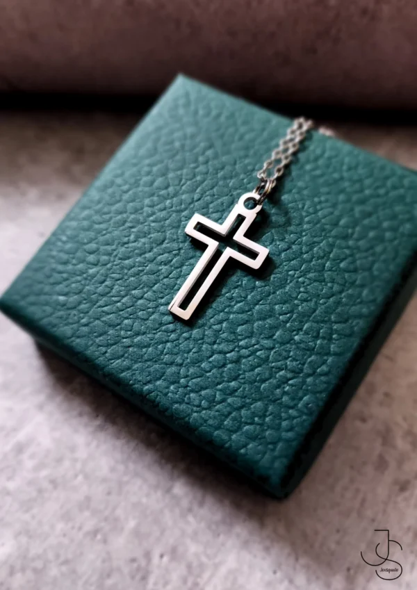 Minimalist Cross Necklace - Christian gifts