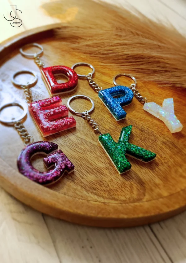 Aesthetic SPARKEYS - Glittery Sparkley Resin Keychains