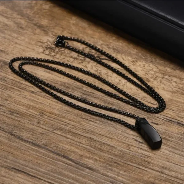 STYLISH BAR PENDANT NECKPIECE - Personalised and Trendy Ornament for Men