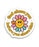 YOU ARE CHOSEN | Cute Christian Sticker, Faith Sticker, Matt Laminated Vinyl Stickers, Boho Sticker, Laptop Stickers, Christian Gifts, Christian stickers