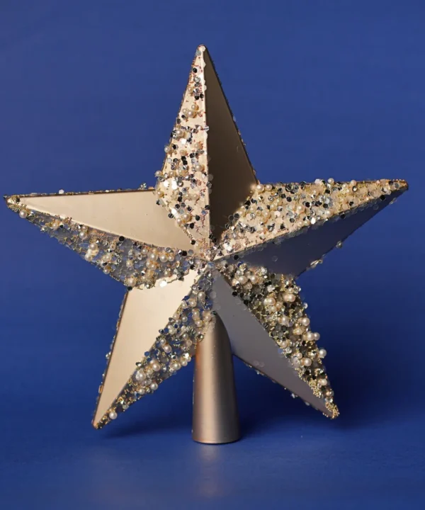 Christmas ornamental Tree topper | 25cm decoration