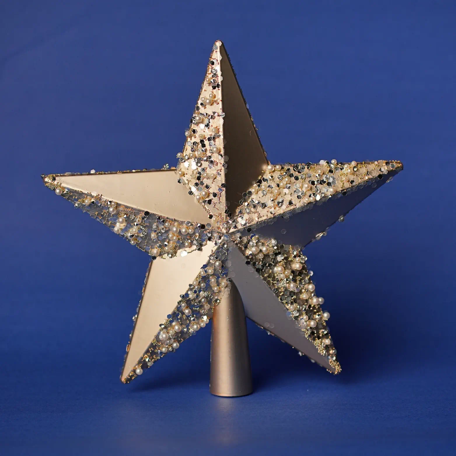 Christmas ornamental Tree topper | 25cm decoration