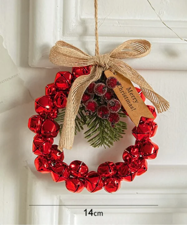 Christmas Mini Wreath ornament | Christmas Sparkly Rich Decor