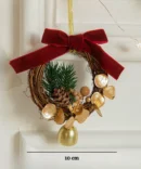 Christmas Mini Wreath ornament | Christmas Aesthetic Decor
