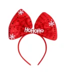 Christmas Big Bow HOHO Hairband | Christmas Head Accessories